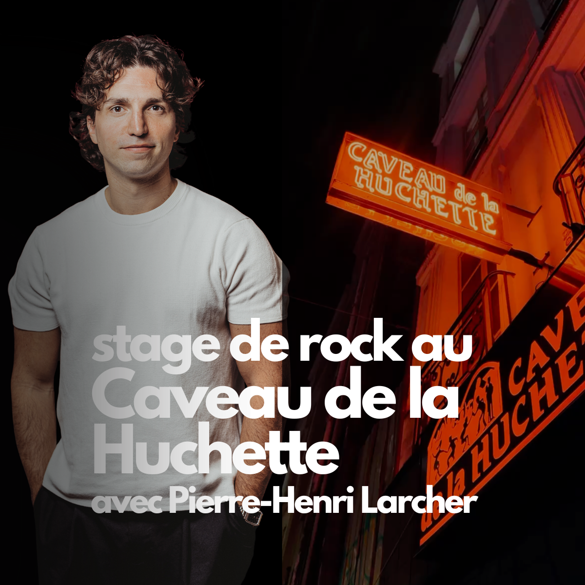 Stage de Rock du 14 décembre au Caveau de la Huchette